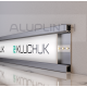 Плінтус алюмініевий накладний LED 100х12х2700 мм ALU-LED10012 Анод Kluchuk