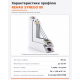 Лоджія REHAU Synego 2800 x 800 мм