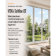 Металопластикове вікно Veka Softline 82 тристулкове з поворотно-відкидною стулкою 1900 x 1300 мм