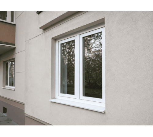 Металопластикове вікно REHAU EURO 60 двостулкове з поворотно-відкидною стулкою 1200 x 800 мм