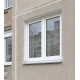 Розсувні металопластикові вікна WDS SL 60 1400 x 1200 мм