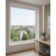 Металопластикове вікно REHAU EURO 60 глухе 1000 x 1000 мм