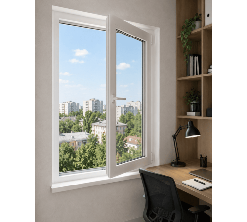 Металопластикове вікно WDS 5S поворотне 1000 x 700 мм