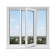 Металопластикове вікно Viknaroff Fenster 500 тристулкове з поворотно-відкидною стулкою 1900 x 1300 мм