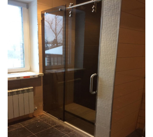 Скляна душова Перегородка SlidePro Aqua Line Лагуна 1