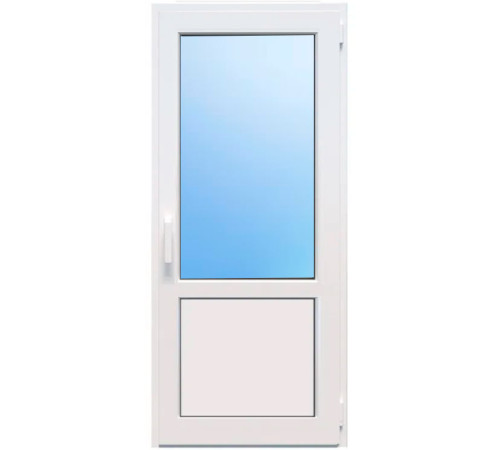 Металопластикові балконні двері VEKA Softline поворотно-відкидне 900 x 2100 мм