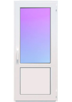 Металопластикові балконні двері VEKA Softline 82 поворотно-відкидне 900 x 2000 мм