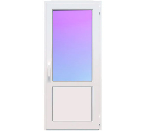 Металопластикові балконні двері VEKA Softline 82 поворотно-відкидне 900 x 2000 мм
