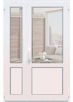 Металопластикові міжкімнатні двері VEKA Proline 1300 x 2000 мм