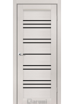 Двері Darumi Doors Versal дуб ольс Чорне скло
