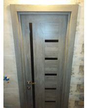 Міжкімнатні Двері Albero TrendDoors Bianca Чорне скло Міжкімнатні Двері Albero TrendDoors Bianca Чорне скло
