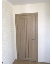 Двері Leador Doors Verona дуб мокко Чорне скло Двері Leador Doors Verona дуб мокко Чорне скло