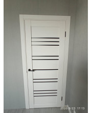 Міжкімнатні Двері Darumi Doors Versal дуб ольс Чорне скло Міжкімнатні Двері Darumi Doors Versal дуб ольс Чорне скло