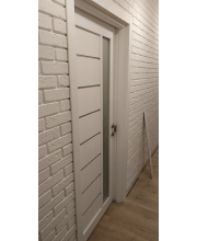 Міжкімнатні Двері Leador Doors Lorenza Білі сірий графіт Міжкімнатні Двері Leador Doors Lorenza Білі сірий графіт