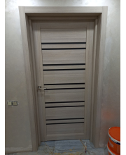 Міжкімнатні Двері Leador Doors Sicilia монблан Чорне скло Міжкімнатні Двері Leador Doors Sicilia монблан Чорне скло