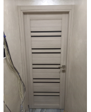 Міжкімнатні Двері Leador Doors Sicilia монблан Чорне скло Міжкімнатні Двері Leador Doors Sicilia монблан Чорне скло