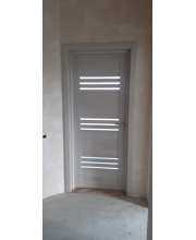 Міжкімнатні Двері Leador Doors Sovana дуб мокко Чорне скло Міжкімнатні Двері Leador Doors Sovana дуб мокко Чорне скло