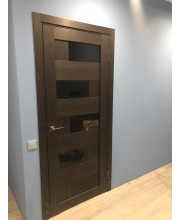 Міжкімнатні Двері StilDoors NEPAL Чорне скло Міжкімнатні Двері StilDoors NEPAL Чорне скло