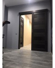 Міжкімнатні Двері StilDoors NEPAL Чорне скло Міжкімнатні Двері StilDoors NEPAL Чорне скло