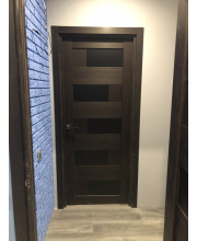 Міжкімнатні Двері StilDoors NEPAL Чорне скло Міжкімнатні Двері StilDoors NEPAL Чорне скло