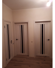 Міжкімнатні Двері StilDoors ARIZONA Чорне скло Міжкімнатні Двері StilDoors ARIZONA Чорне скло