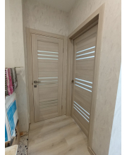 Міжкімнатні Двері Leador Doors Sovana монблан Чорне скло Міжкімнатні Двері Leador Doors Sovana монблан Чорне скло