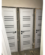 Міжкімнатні Двері Darumi Doors Versal дуб ольс сатин білий Міжкімнатні Двері Darumi Doors Versal дуб ольс сатин білий