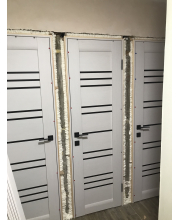 Міжкімнатні Двері Darumi Doors Versal дуб ольс сатин білий Міжкімнатні Двері Darumi Doors Versal дуб ольс сатин білий