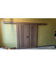 Двері Leador Doors Verona дуб мокко Чорне скло Двері Leador Doors Verona дуб мокко Чорне скло