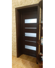 Міжкімнатні Двері Darumi Doors Marsel венге панга сатин білий Міжкімнатні Двері Darumi Doors Marsel венге панга сатин білий