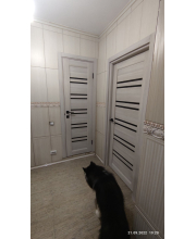 Міжкімнатні Двері Leador Doors Sicilia монблан Чорне скло Міжкімнатні Двері Leador Doors Sicilia монблан Чорне скло