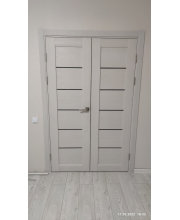 Міжкімнатні Двері StilDoors VICTORIA Чорне скло Міжкімнатні Двері StilDoors VICTORIA Чорне скло