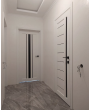 Міжкімнатні Двері StilDoors ARIZONA Чорне скло Міжкімнатні Двері StilDoors ARIZONA Чорне скло