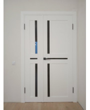 Міжкімнатні Двері Leador Doors Lazio Чорне скло Міжкімнатні Двері Leador Doors Lazio Чорне скло