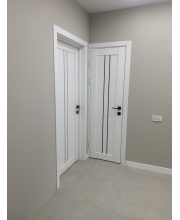Міжкімнатні Двері StilDoors BARSELONA Чорне скло Міжкімнатні Двері StilDoors BARSELONA Чорне скло