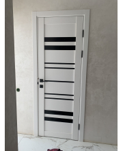 Міжкімнатні Двері KFD Comfort Чорне скло Міжкімнатні Двері KFD Comfort Чорне скло