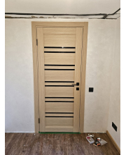 Міжкімнатні Двері Leador Doors Sicilia Чорне скло Міжкімнатні Двері Leador Doors Sicilia Чорне скло