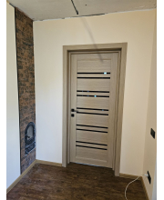 Міжкімнатні Двері Leador Doors Sicilia Чорне скло Міжкімнатні Двері Leador Doors Sicilia Чорне скло