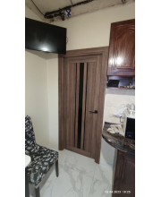 Міжкімнатні Двері Korfad Florence FL-03 Чорне скло Міжкімнатні Двері Korfad Florence FL-03 Чорне скло