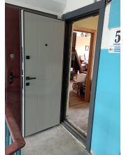 Вхідні Двері Премиум Вертикаль-АК 2 кольори "Qdoors" Вхідні Двері Премиум Вертикаль-АК 2 кольори "Qdoors"