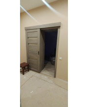 Міжкімнатні Двері Leador Doors Cremona білий матовий Чорне скло Міжкімнатні Двері Leador Doors Cremona білий матовий Чорне скло