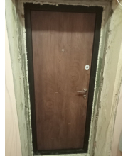 Вхідні Двері Преміум Люксор спил дерева кон'ячний Qdoors
