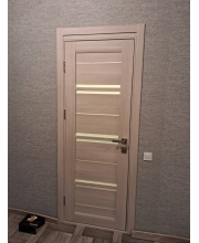 Міжкімнатні Двері Leador Doors Malta монблан Чорне скло Міжкімнатні Двері Leador Doors Malta монблан Чорне скло