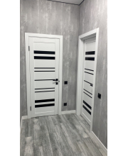 Міжкімнатні Двері KFD Comfort Чорне скло Міжкімнатні Двері KFD Comfort Чорне скло