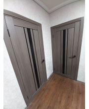 Міжкімнатні Двері StilDoors ARIZONA Чорне скло Міжкімнатні Двері StilDoors ARIZONA Чорне скло