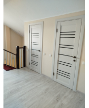Міжкімнатні Двері Darumi Doors Versal дуб ольс Чорне скло Міжкімнатні Двері Darumi Doors Versal дуб ольс Чорне скло