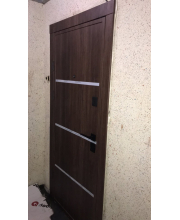 Вхідні Двері Ультра Акорд дуб табак/біле дерево Qdoors Вхідні Двері Ультра Акорд дуб табак/біле дерево Qdoors
