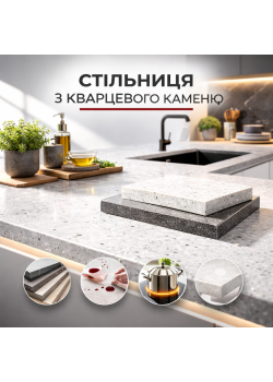 Стільниця кварцова