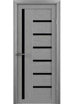 Двері Albero TrendDoors Bianca Чорне скло