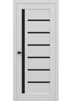 Двері Brama Eco-cell 16-04 Чорне скло
